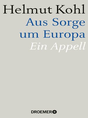 cover image of Aus Sorge um Europa